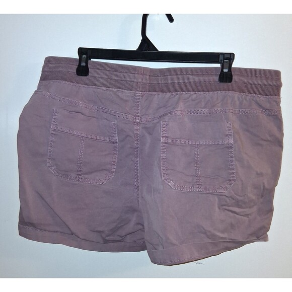 Sonoma Purple Pull-on Bermuda Shorts Sz 18 - Picture 2 of 2